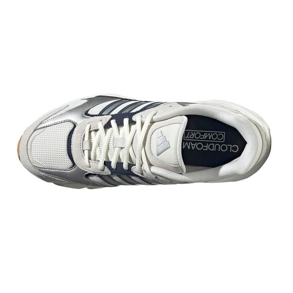 NWT adidas Men\'s Crazy Chaos 2000 Sneaker, Off White/Matte Silver/Ink, 11.5 main image 4